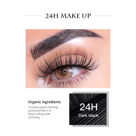 Royal Queen Crown Style Scepter Rhinestone Mascara - Waterproof, Smudge-Proof 4D - Picture 6 of 7